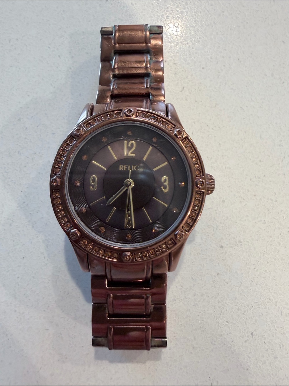 Relic Women's Metallic Brown Watch